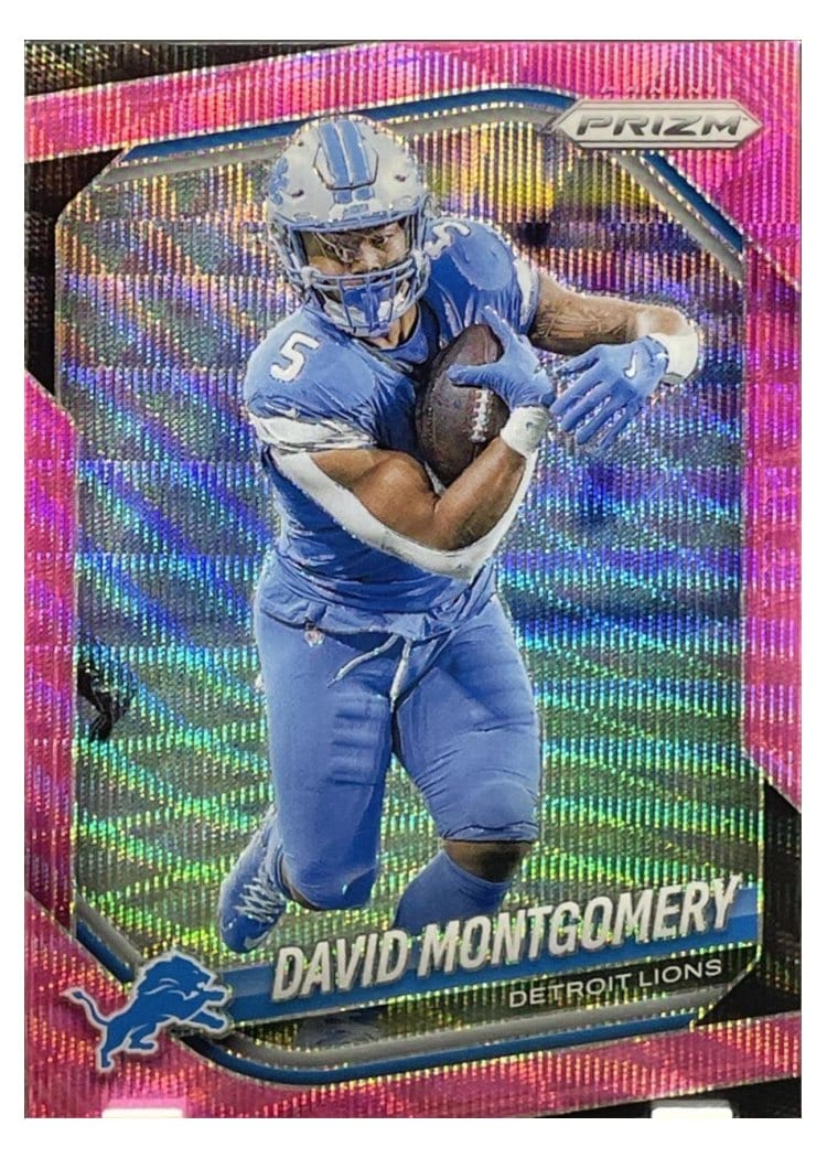 2025 Panini Prizm Base Set David Montgomery #164 card