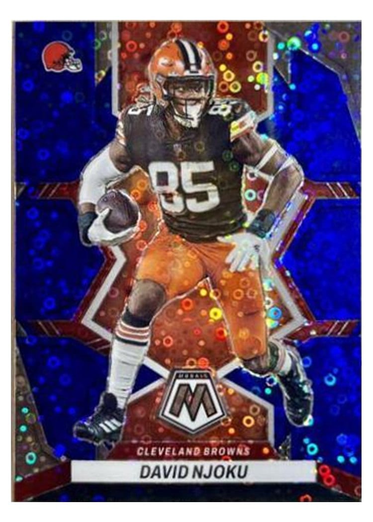 2022 Panini Mosaic Base Set David Njoku #48 card