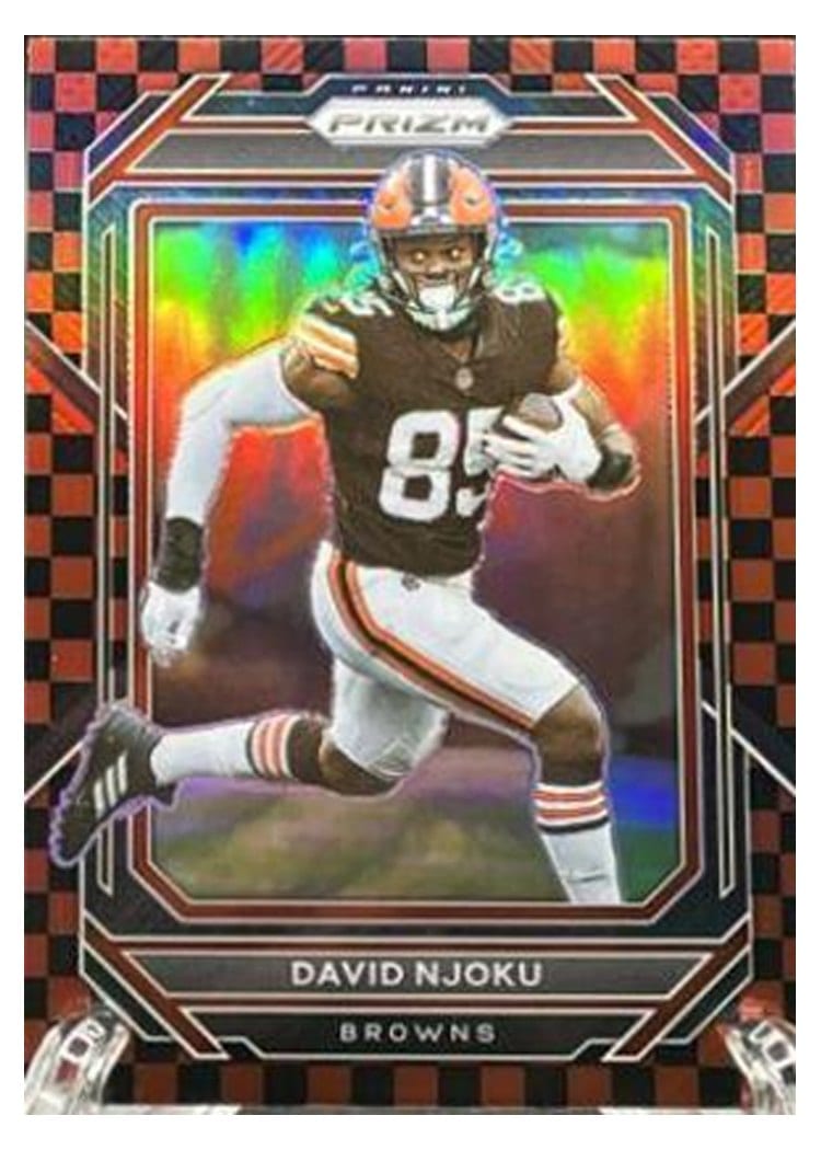 2022 Panini Prizm Base Set David Njoku #71 card