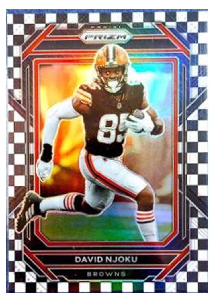 2022 Panini Prizm Base Set David Njoku #71 card