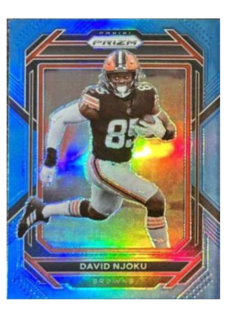 2022 Panini Prizm Base Set David Njoku #71 card