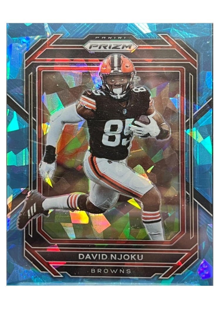2022 Panini Prizm Base Set David Njoku #71 card
