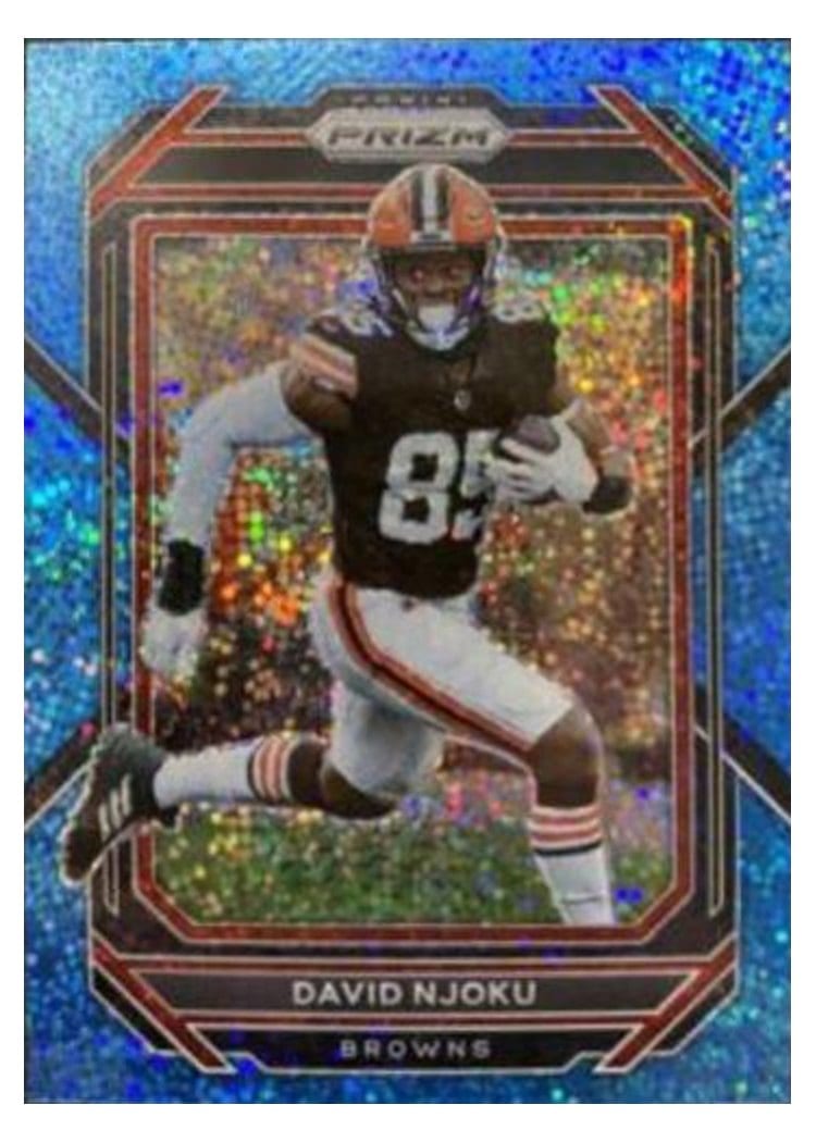 2022 Panini Prizm Base Set David Njoku #71 card