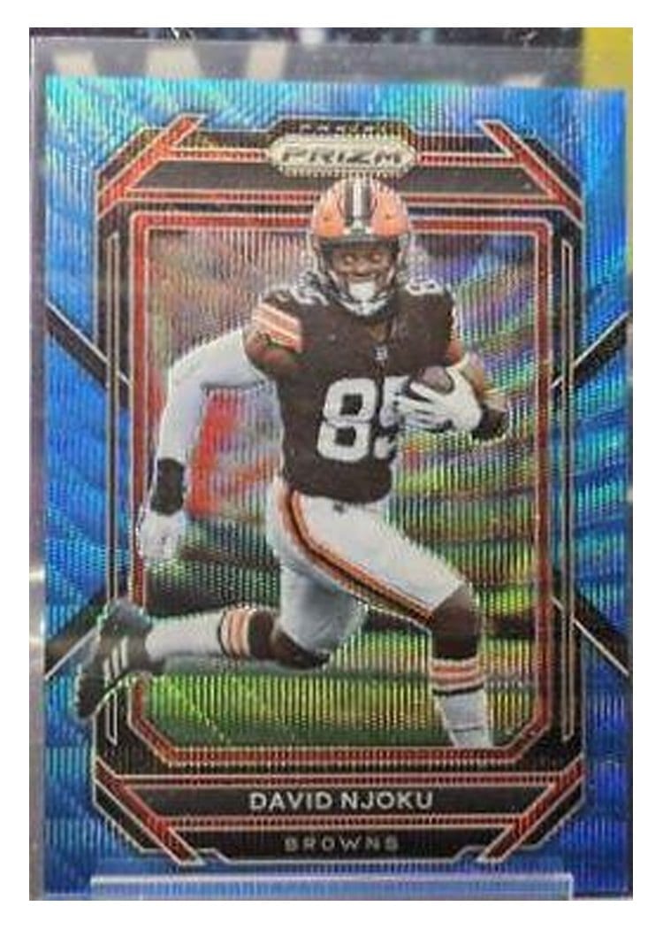 2022 Panini Prizm Base Set David Njoku #71 card