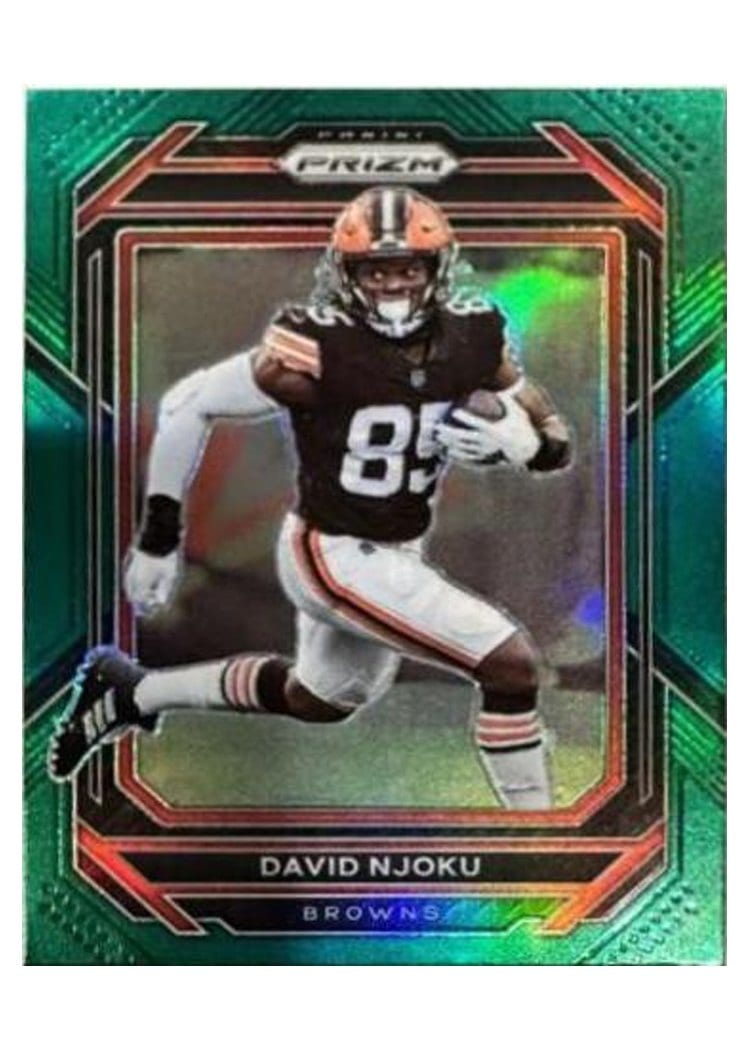 2022 Panini Prizm Base Set David Njoku #71 card