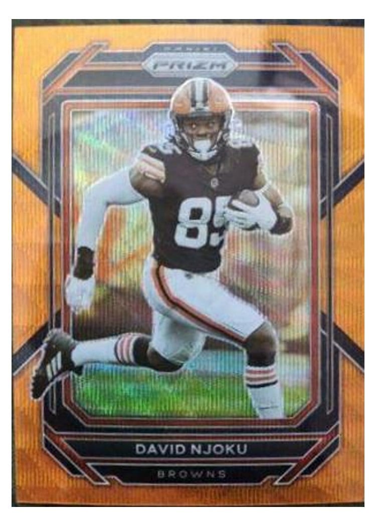 2022 Panini Prizm Base Set David Njoku #71 card
