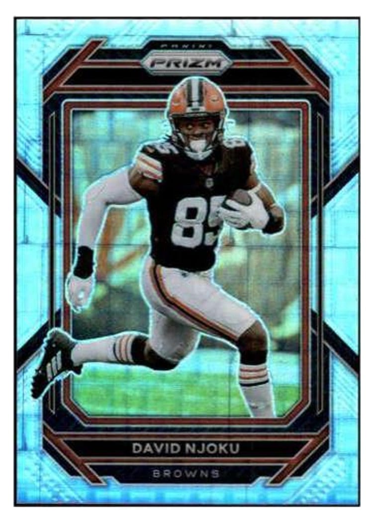 2022 Panini Prizm Base Set David Njoku #71 card