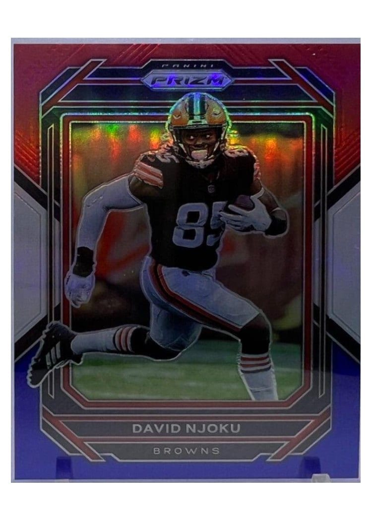 2022 Panini Prizm Base Set David Njoku #71 card