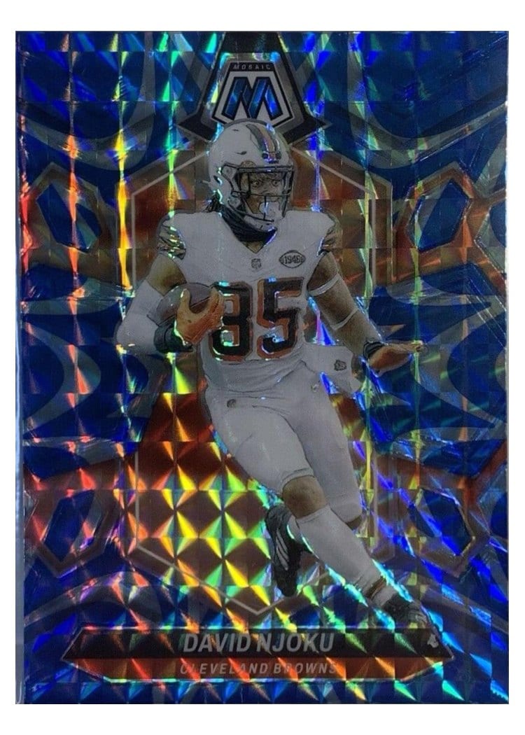 2024 Panini Mosaic Base Set David Njoku #54 card