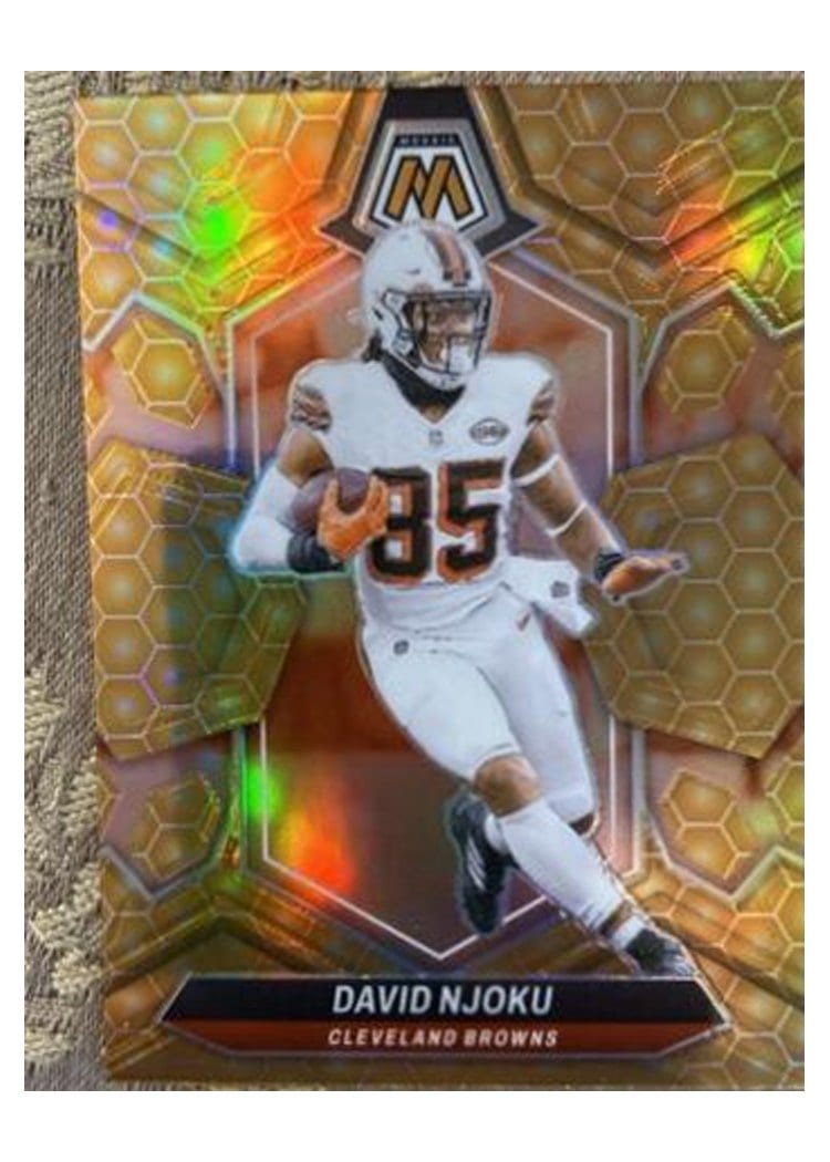 2024 Panini Mosaic Base Set David Njoku #54 card