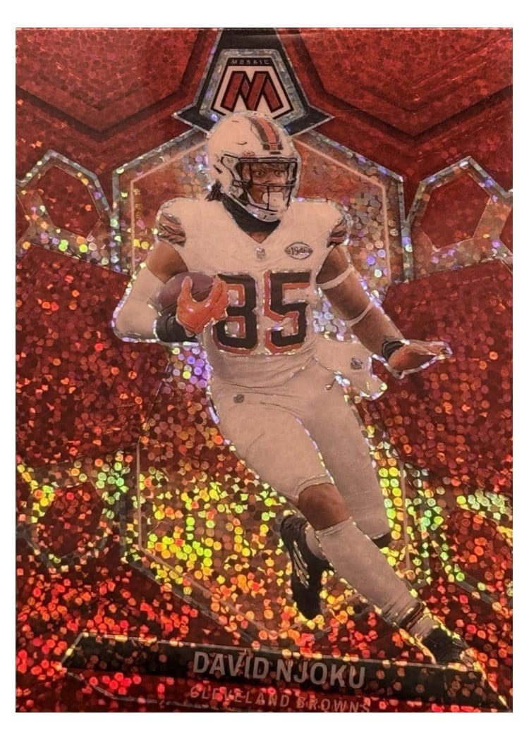 2024 Panini Mosaic Base Set David Njoku #54 card