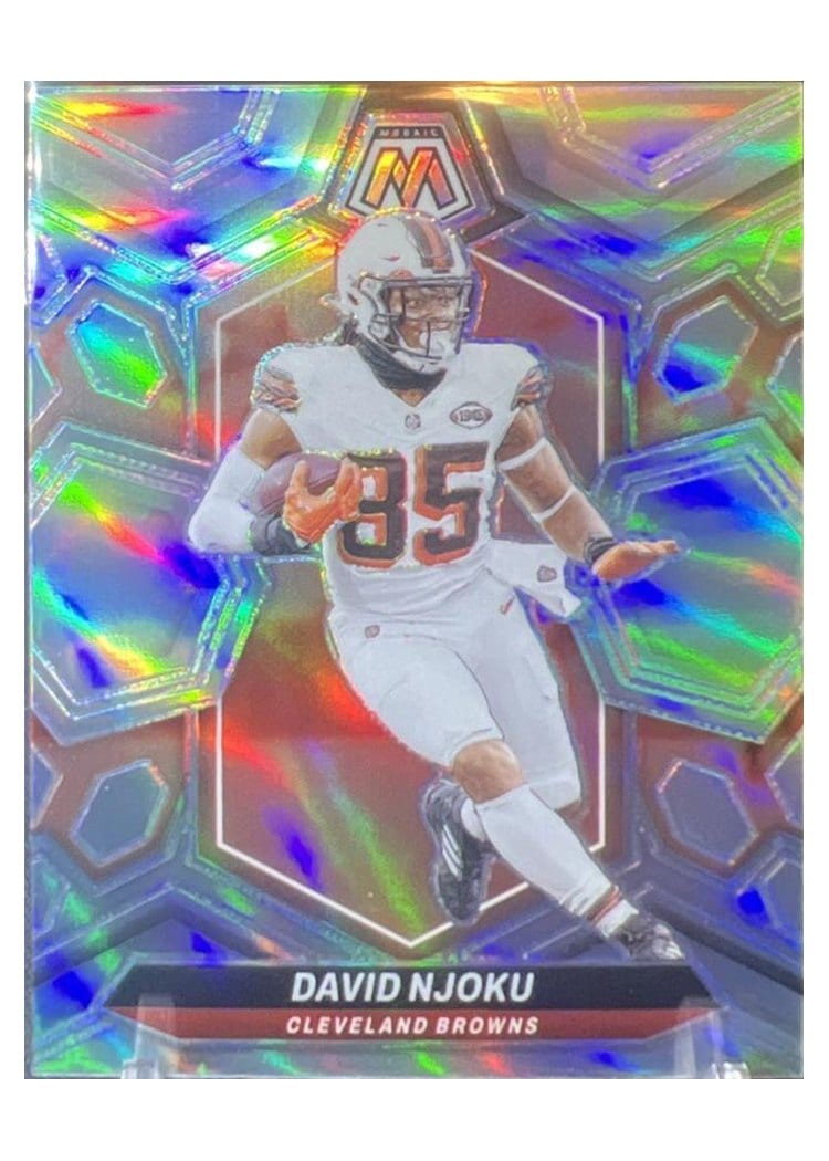 2024 Panini Mosaic Base Set David Njoku Silver #54 card