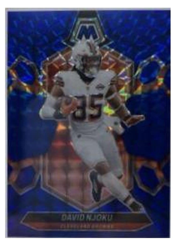 2024 Panini Mosaic Base Set David Njoku #54 card