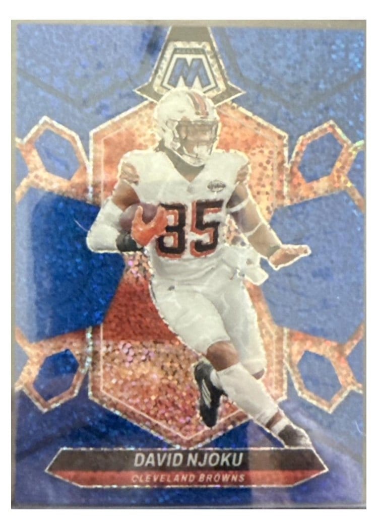 2024 Panini Mosaic Base Set David Njoku #54 card