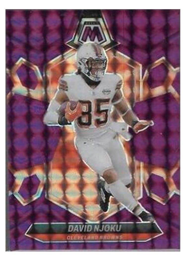2024 Panini Mosaic Base Set David Njoku #54 card