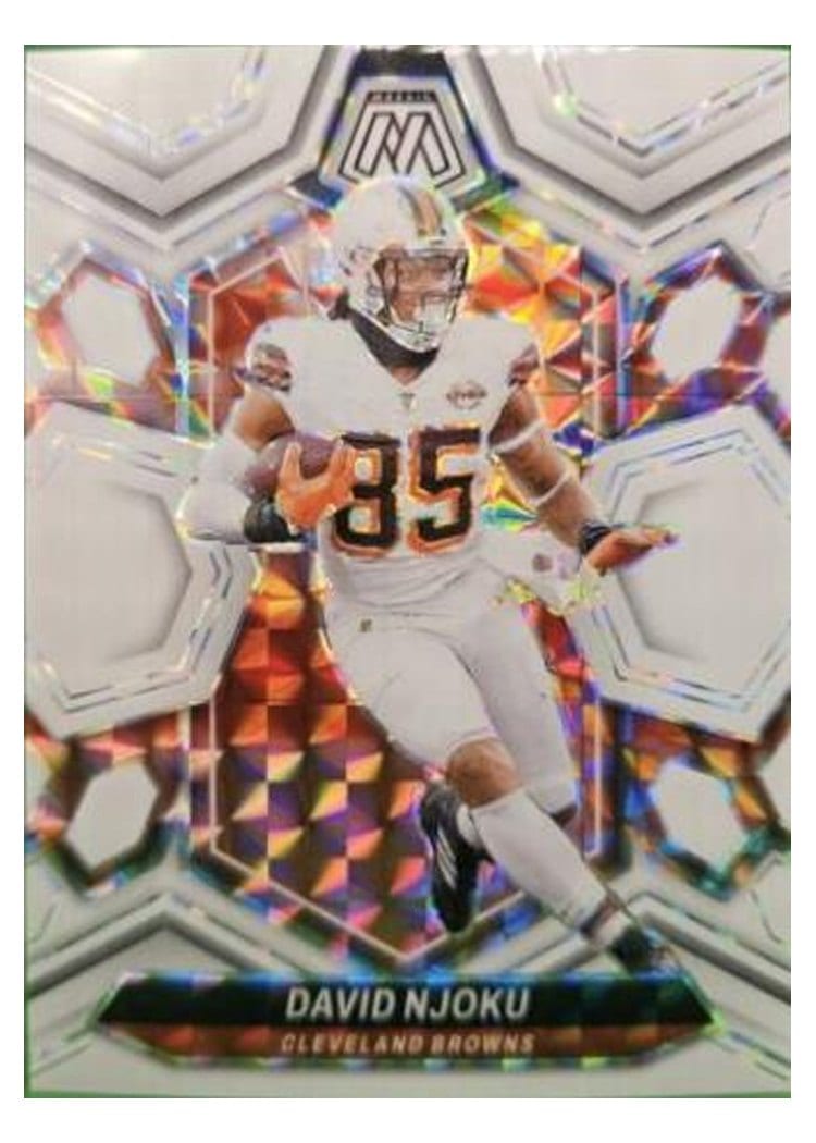 2024 Panini Mosaic Base Set David Njoku #54 card