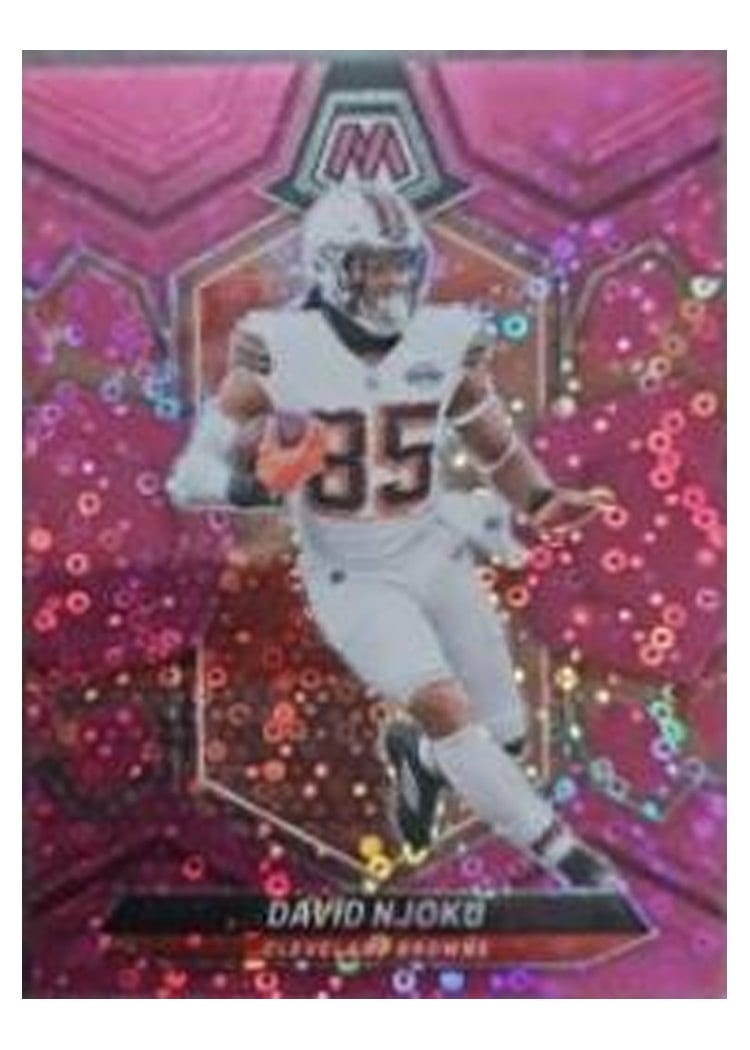 2024 Panini Mosaic Base Set David Njoku #54 card