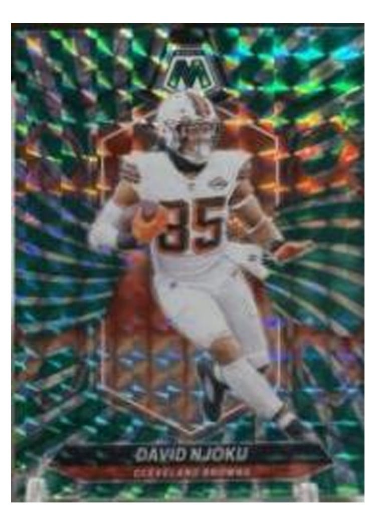2024 Panini Mosaic Base Set David Njoku #54 card