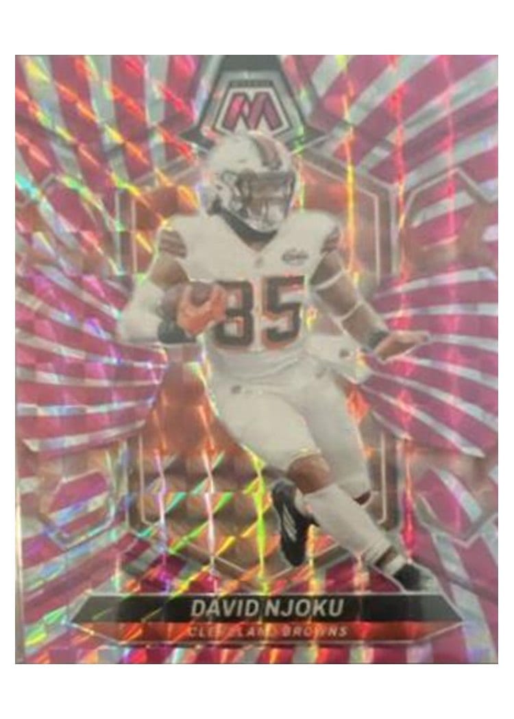 2024 Panini Mosaic Base Set David Njoku #54 card