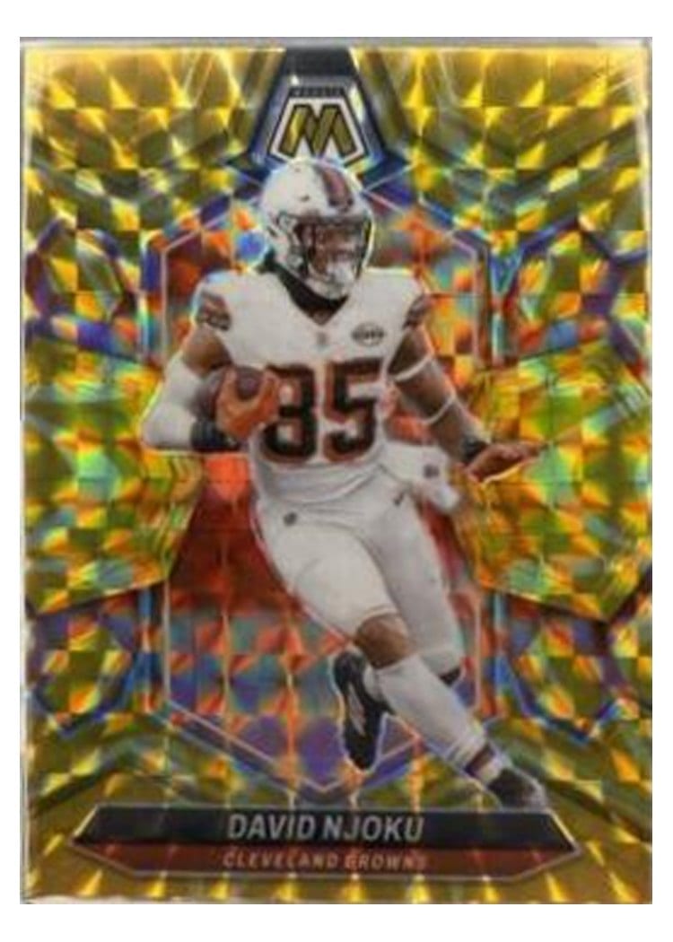 2024 Panini Mosaic Base Set David Njoku #54 card