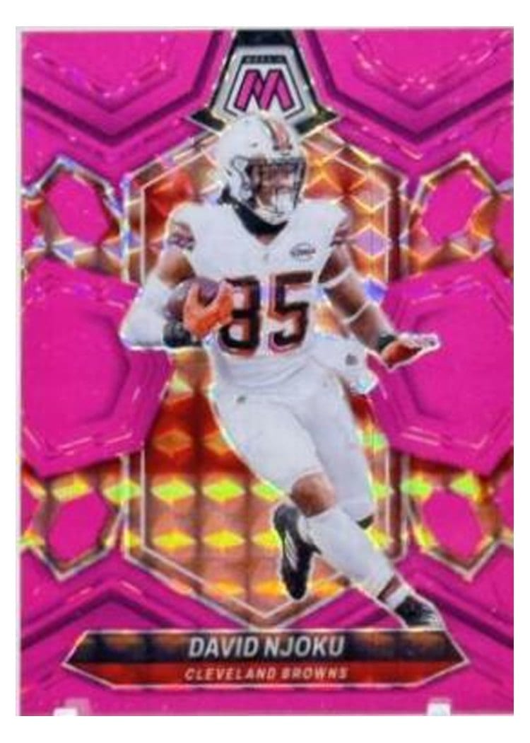 2024 Panini Mosaic Base Set David Njoku #54 card