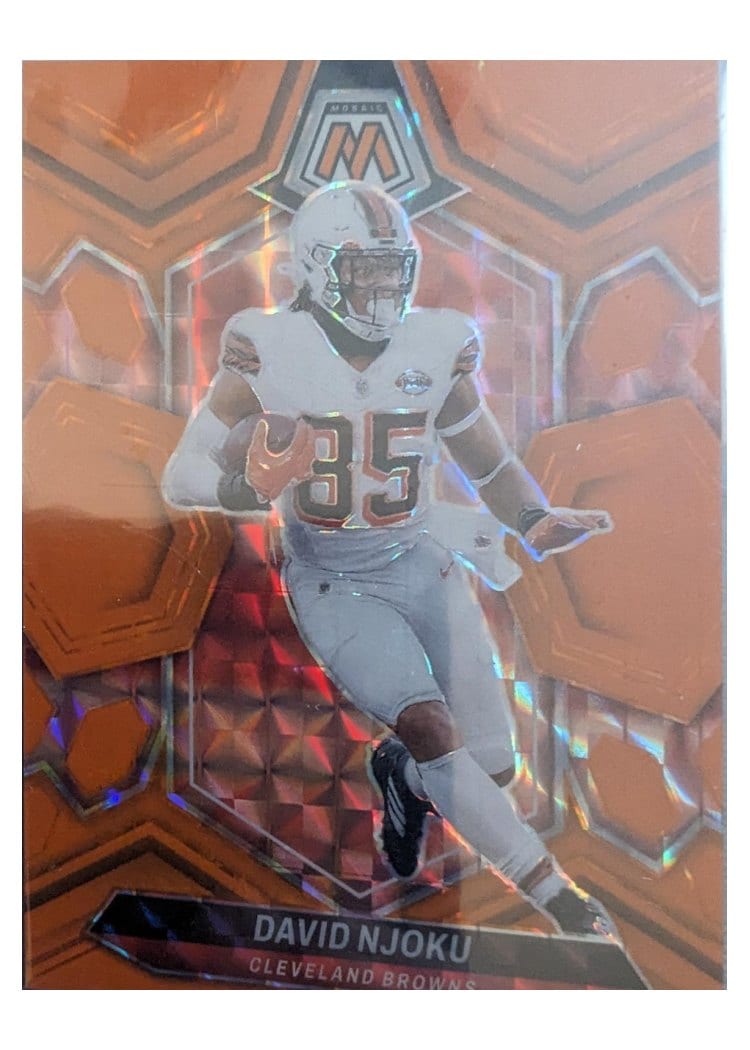 2024 Panini Mosaic Base Set David Njoku #54 card