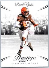 2024 Panini Prestige Base Set David Njoku #70 card