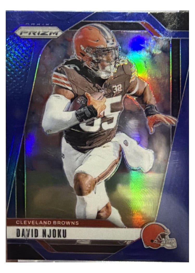 2024 Panini Prizm Base Set David Njoku #68 card