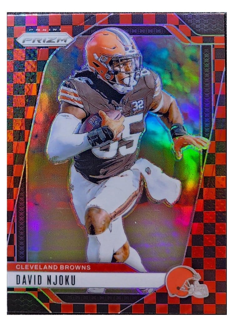 2024 Panini Prizm Base Set David Njoku #68 card