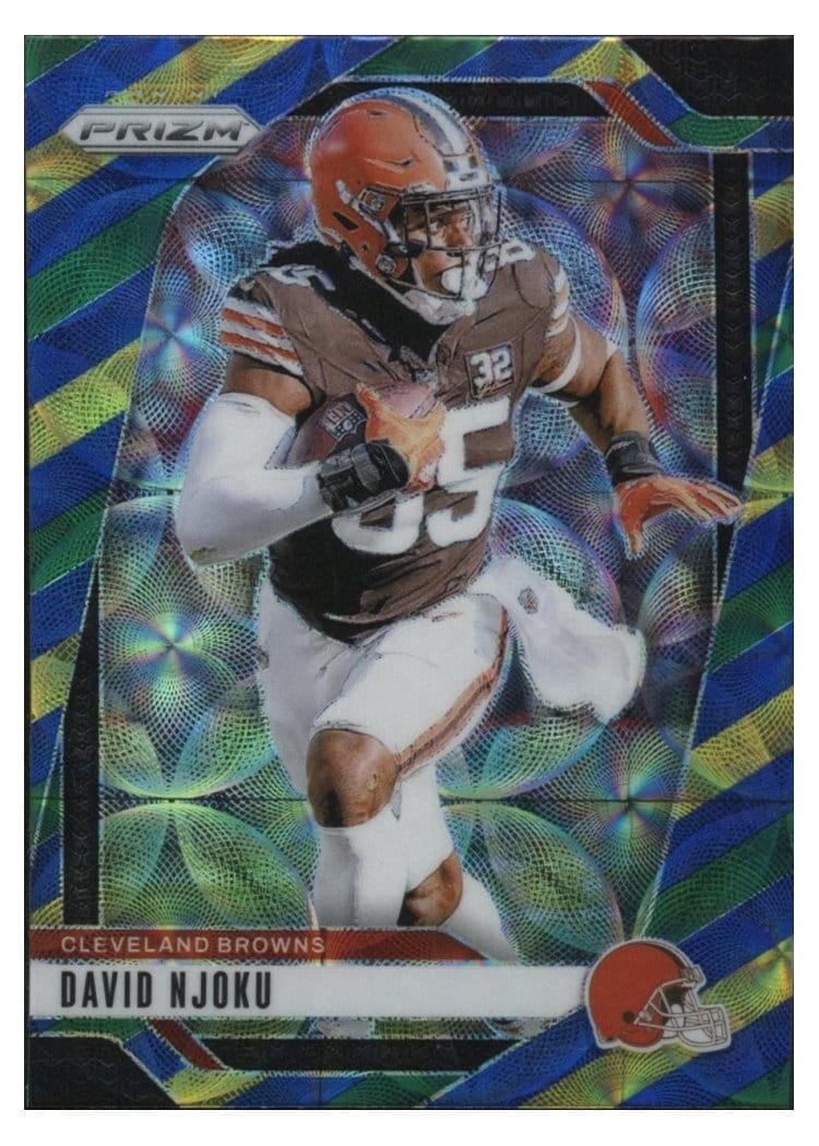 2024 Panini Prizm Base Set David Njoku #68 card