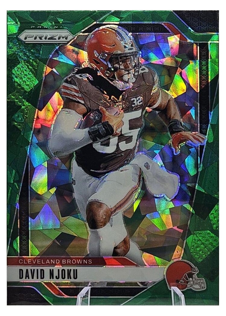 2024 Panini Prizm Base Set David Njoku #68 card