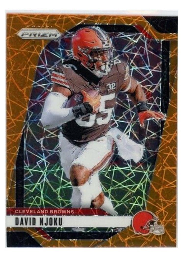 2024 Panini Prizm Base Set David Njoku #68 card