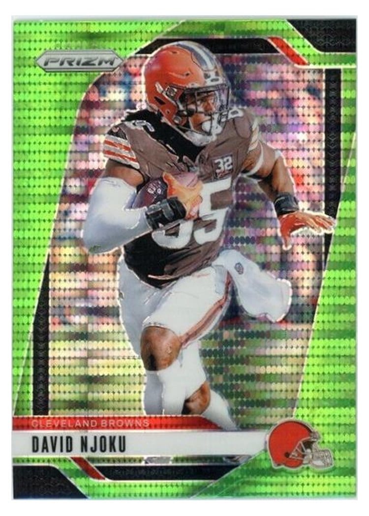 2024 Panini Prizm Base Set David Njoku #68 card