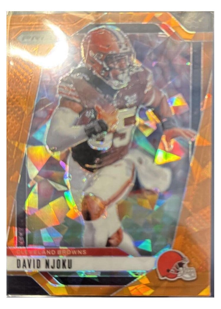 2024 Panini Prizm Base Set David Njoku #68 card