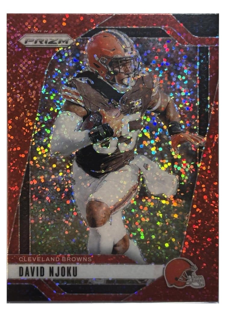 2024 Panini Prizm Base Set David Njoku #68 card