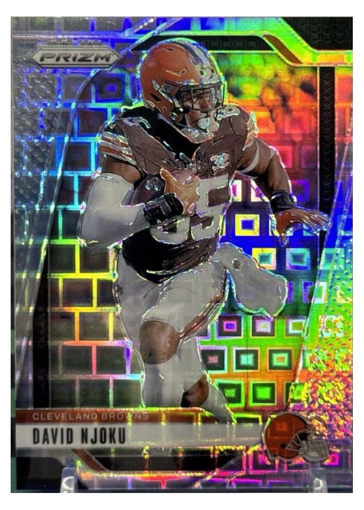 2024 Panini Prizm Base Set David Njoku #68 card