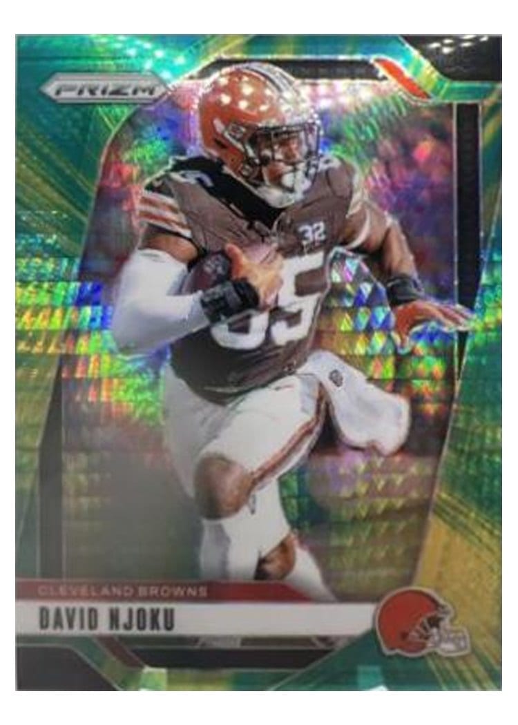 2024 Panini Prizm Base Set David Njoku #68 card