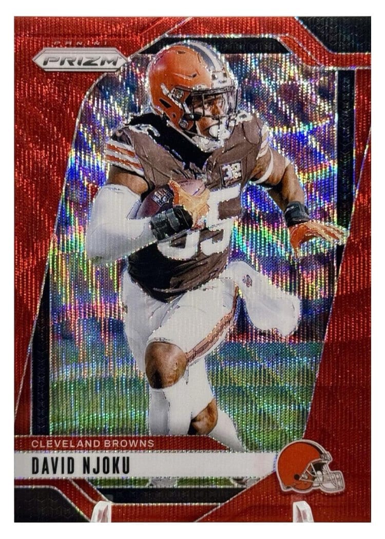 2024 Panini Prizm Base Set David Njoku #68 card