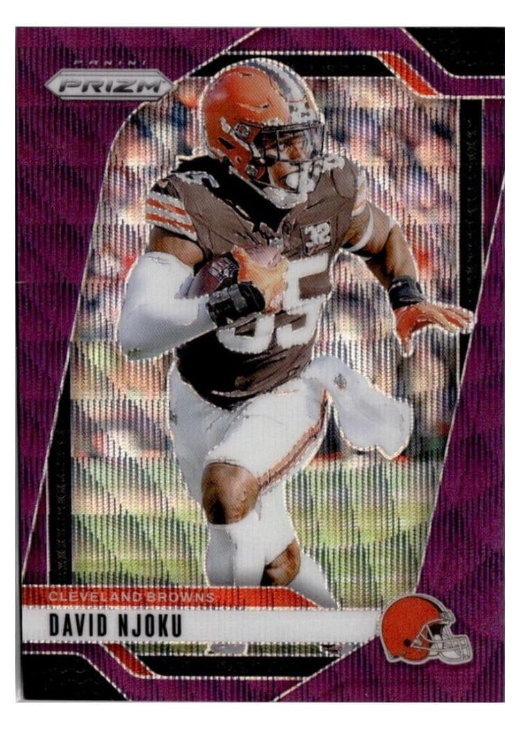 2024 Panini Prizm Base Set David Njoku #68 card