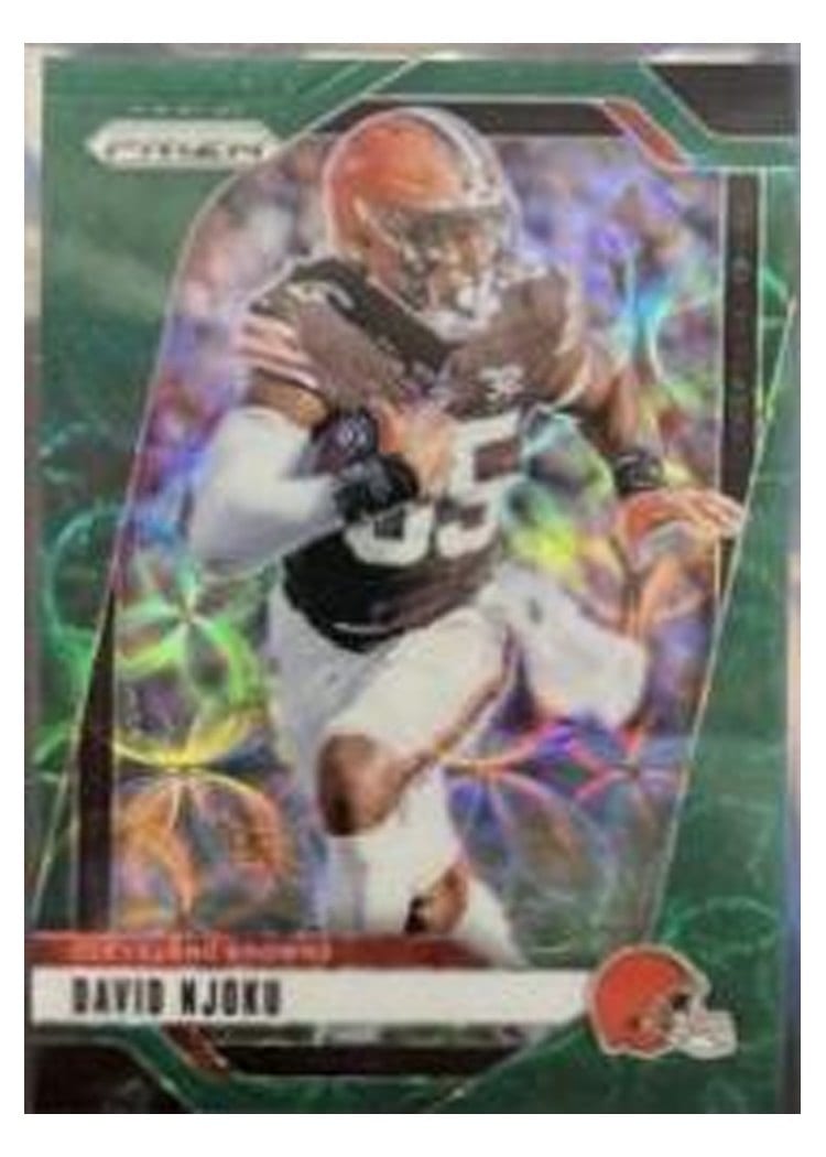 2024 Panini Prizm Base Set David Njoku #68 card