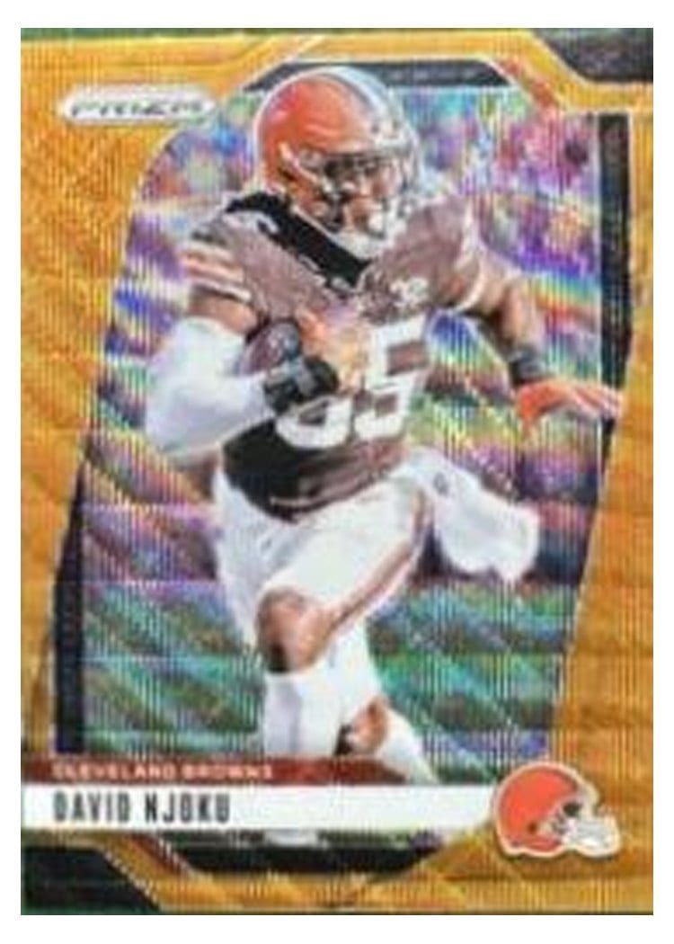2024 Panini Prizm Base Set David Njoku #68 card