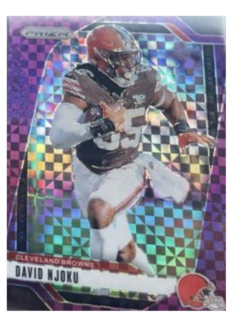 2024 Panini Prizm Base Set David Njoku #68 card