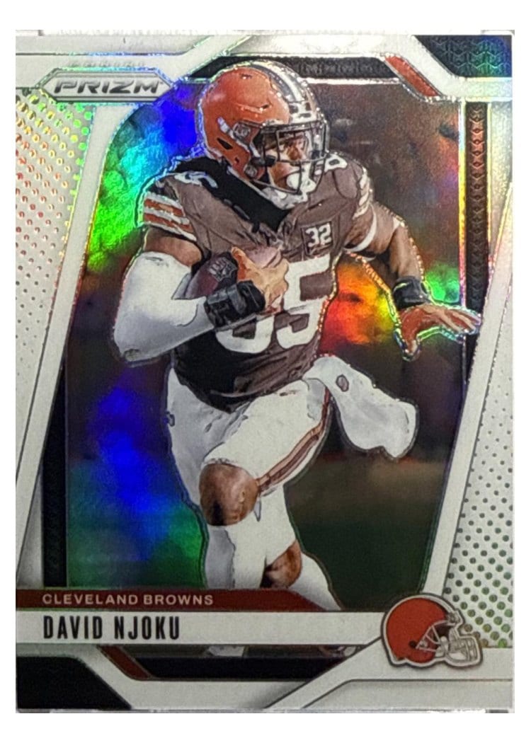 2024 Panini Prizm Base Set David Njoku #68 card