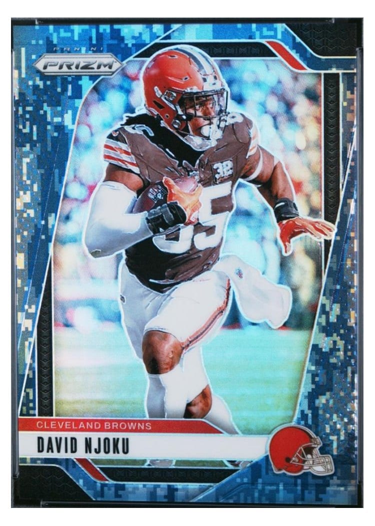 2024 Panini Prizm Base Set David Njoku #68 card