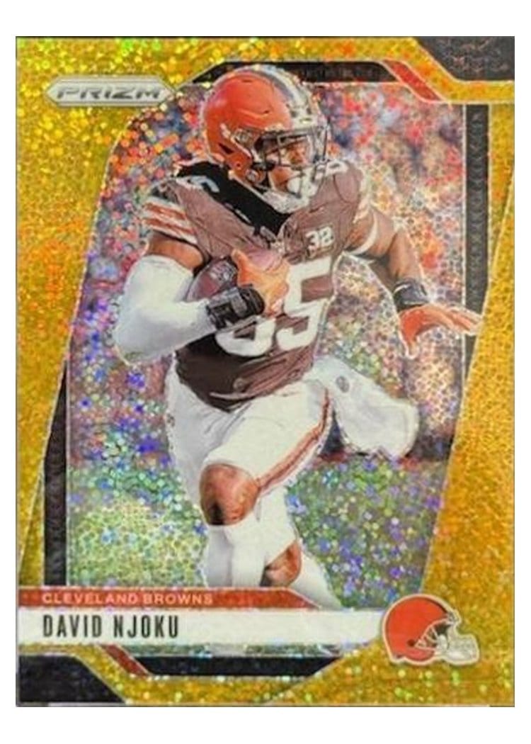 2024 Panini Prizm Base Set David Njoku #68 card
