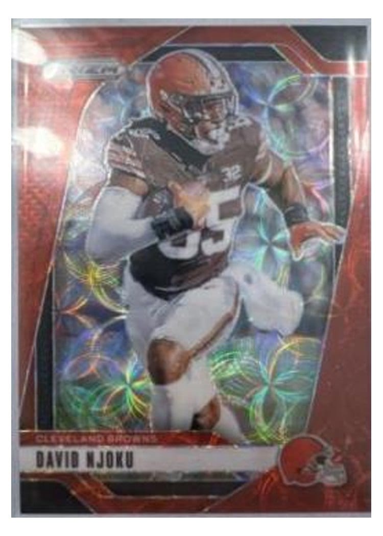 2024 Panini Prizm Base Set David Njoku #68 card