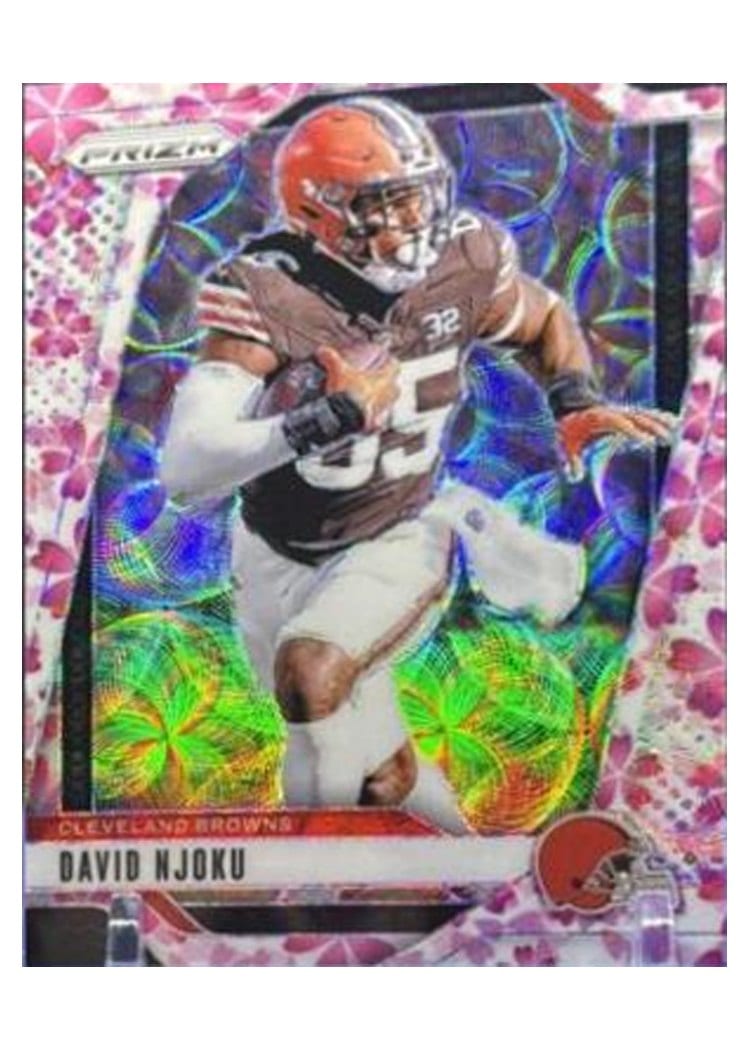 2024 Panini Prizm Base Set David Njoku #68 card