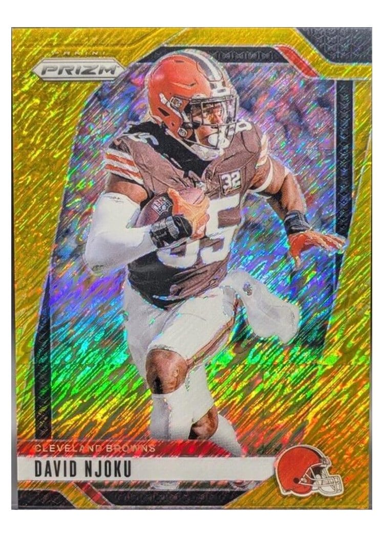 2024 Panini Prizm Base Set David Njoku #68 card