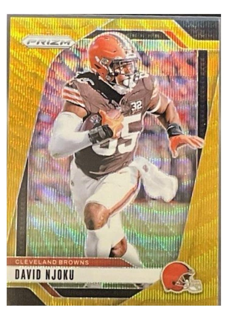 2024 Panini Prizm Base Set David Njoku #68 card