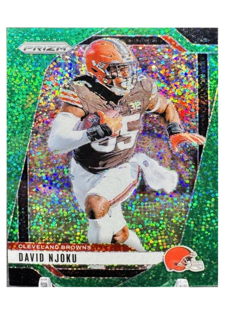 2024 Panini Prizm Base Set David Njoku #68 card